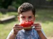 kid eating