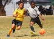kids playing football