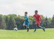 kids playing soccer