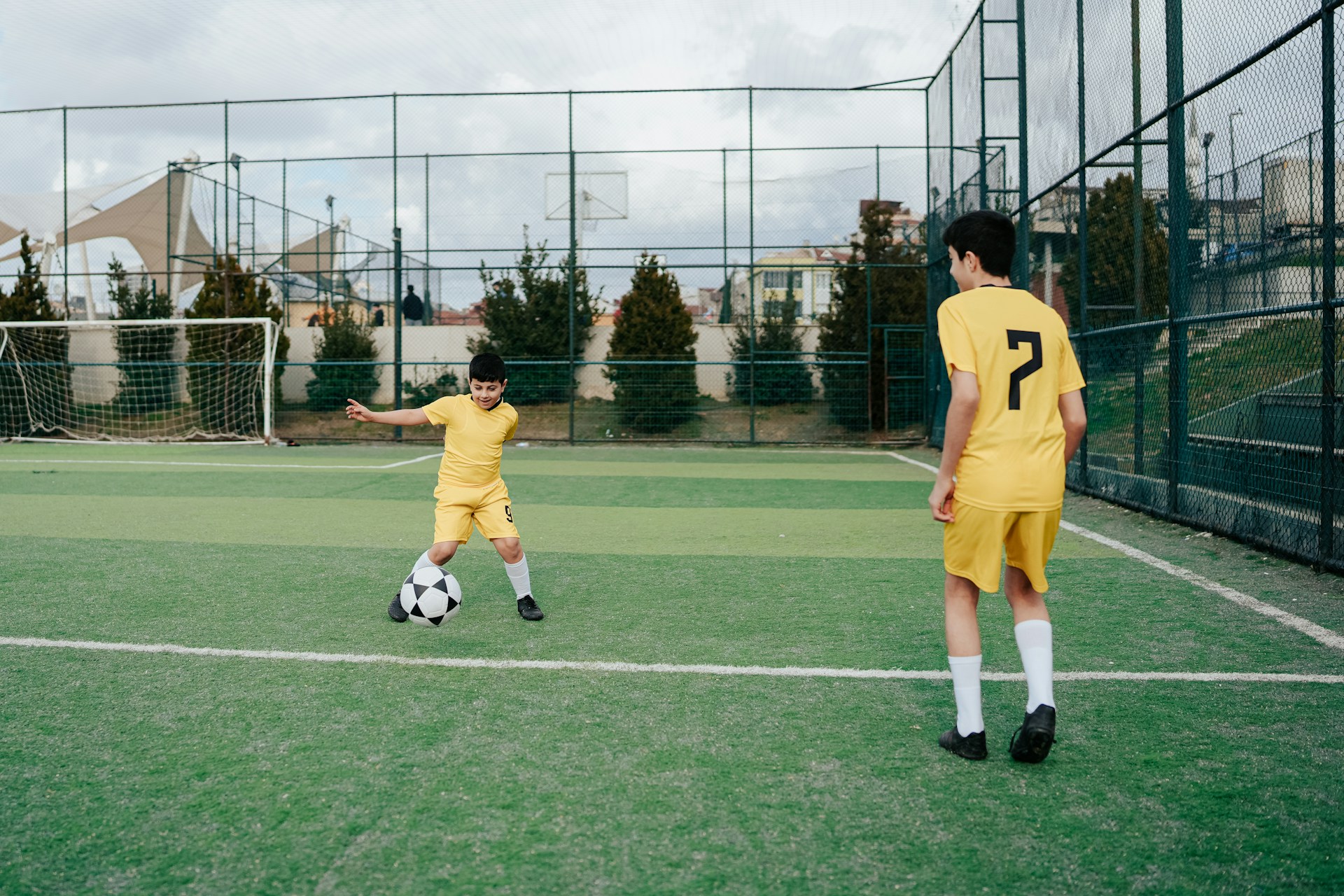 group football training