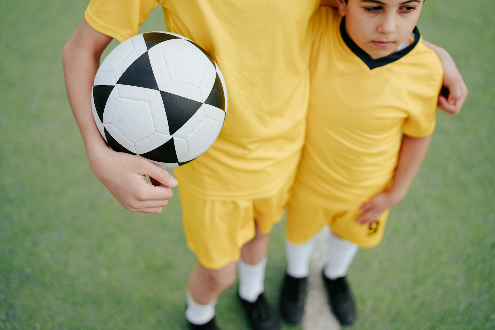 shy soccer players
