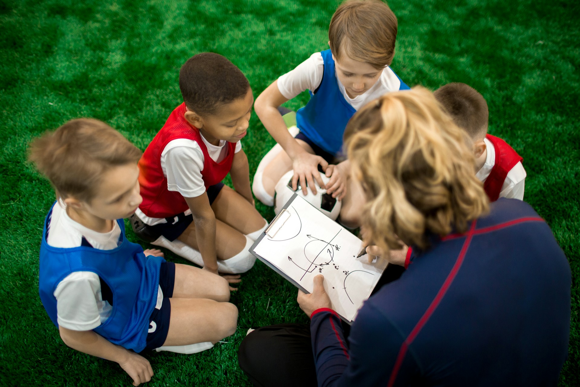coaching football